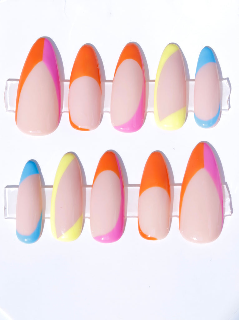 Gel Nail- Starburst