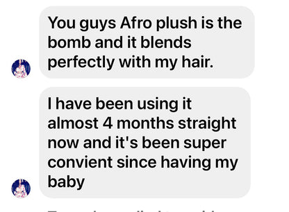 Cashmere Afro Plush Coil