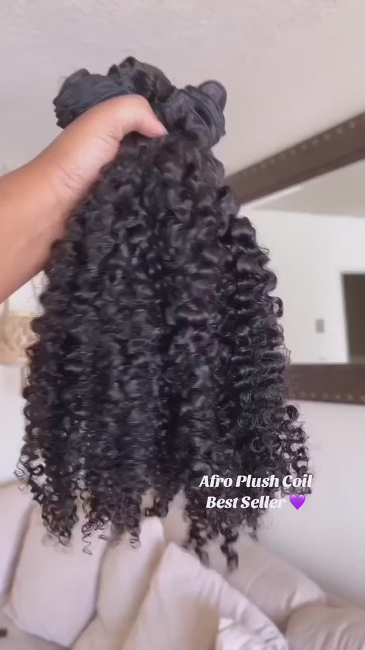 Cashmere Afro Plush Coil